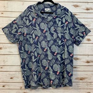 Croft & Barrow tropical button up shirt 2x